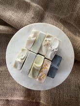 Load image into Gallery viewer, Oat &amp; Honey Soap Bar | Natural Gentle Lard Soap Bar for Sensitive Skin - Unscented | Face and Body Soap