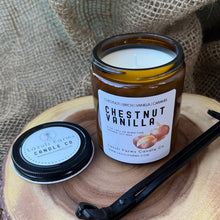Load image into Gallery viewer, Chestnut Vanilla Candle | Fall Collection | Natural Soy Wax Candle | Chestnut Vanilla Birch