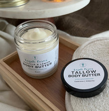 Load image into Gallery viewer, Tallow Body Butter | Vanilla &amp; Lemon | Whipped Tallow Balm Cream | All-Natural Daily Moisturizer