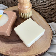 Load image into Gallery viewer, Dish and Laundry Soap Bar with Lemon | All-Natural Solid Dish Detergent | Solid Stain Remover Bar