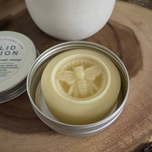 Load image into Gallery viewer, Solid Tallow Lotion Bar | Lavender Sandalwood Sweet Orange