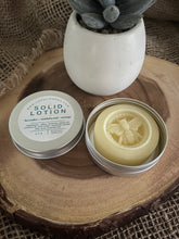 Load image into Gallery viewer, Solid Tallow Lotion Bar | Lavender Sandalwood Sweet Orange