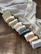 Load image into Gallery viewer, Natural Handmade Soap Bar Cleansing Charcoal Tea Tree Face or Body Soap Bar | All Natural Lard Soap For Acne or Blemish Prone Skin