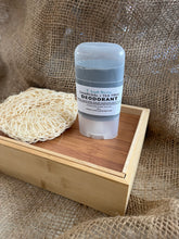 Load image into Gallery viewer, Tallow Deodorant | Charcoal and Tea Tree | With Arrowroot + Zinc + essential oils + beeswax | Baking Soda Free