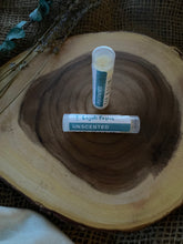 Load image into Gallery viewer, Lip Balm Unscented | Tallow + Honey + Beeswax | Nourishing &amp; Hydrating Lip Moisturizer