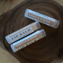 Load image into Gallery viewer, Vanilla Almond Lip Balm | Sweet Almond Oil + Vanilla + Tallow + Beeswax | Natural Lip Moisturizer