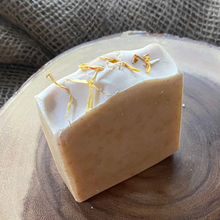 Load image into Gallery viewer, Sweet Orange Soap Bar | Natural Lard Soap Bar | Essential Oil Soap Handmade | Orange + Patchouli