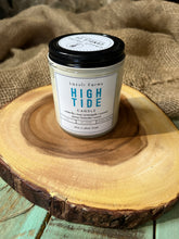 Load image into Gallery viewer, High Tide Candle | Summer Collection | Natural Soy Wax Candle | Pineapple Coconut Water Lily Peony Driftwood
