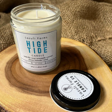 Load image into Gallery viewer, High Tide Candle | Summer Collection | Natural Soy Wax Candle | Pineapple Coconut Water Lily Peony Driftwood