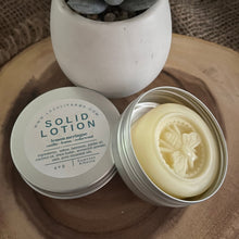 Load image into Gallery viewer, Solid Tallow Lotion Bar |  Lemon Meringue | Vanilla Lemon Cedarwood