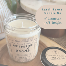 Load image into Gallery viewer, Beachy Mist Candle | Natural Soy Wax Candle | Driftwood Sea Salt Lavender Rum Bergamot Plum Amber