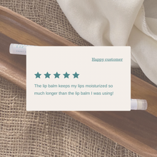 Load image into Gallery viewer, Sweet Orange Lip Balm  | Shea Butter + Tallow + Beeswax | Natural Lip Moisturizer