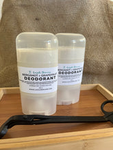 Load image into Gallery viewer, Tallow Deodorant | Bergamot &amp; Grapefruit | With Arrowroot + Zinc + essential oils + beeswax | Baking Soda Free
